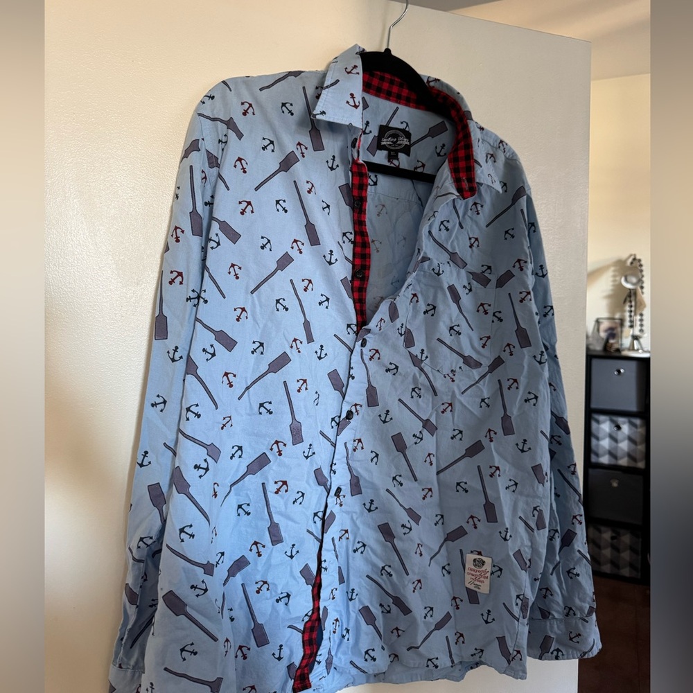 Nautical Themed Dress shirt